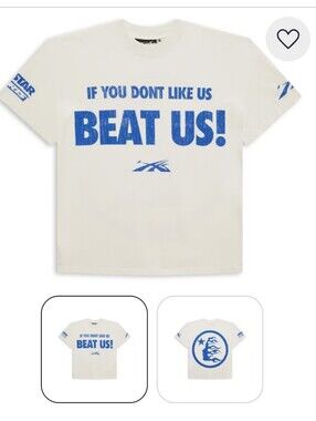 Hell Star Nwt 'Beat Us' Graphic Tee Size Medium